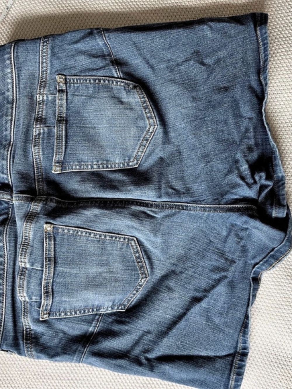 Torrid Bombshell Skinny Denim Shorts Blue Size 16 - Picture 4 of 4
